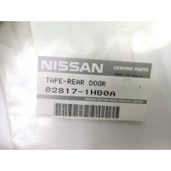 TAŚMA-PRZEDNIA SKRZYDŁA DRZWI TYLNYCH, LEWA NISSAN MICRA OE 82817 1HB0A