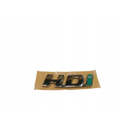 Emblemat, napis HDI Peugeot 206 OE 8665 A8