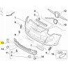 Osłona zaczepu holowniczego zderzaka przedniego Abarth 500 735573898
