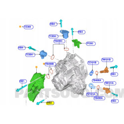 Śruba M8 X 35MM FORD Fiesta CCN 2013-2019 OE 5060765