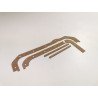 ZESTAW USZCZELKA MISY OLEJOWEJ OPEL KADETT E CORSA A OE 1606228 3443847