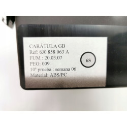 Element deski rozdzielczej Seat Ibiza 2009- OE 6J0858061A 6J0858061AAL6