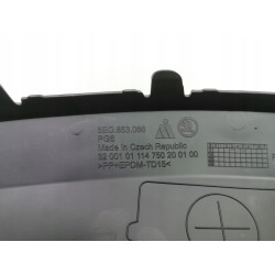 Listwa boczna zderzaka przedniego Skoda Octavia III Scout13-17 5E08530869B9