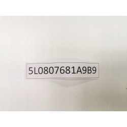 KRATKA ZAŚLEPKI ZDERZAKA LEWY PRZÓD SKODA YETI OE 5L0807681A 5L0807681A9B9