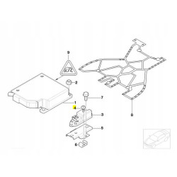 Śruba soczewkowa ISA M5x20 BMW E46 OE 7140150280 07140150280