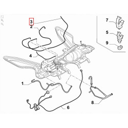 PRZEWÓD POWETRZA MIECHA PRAWY TYŁ FIAT DUCATO 06r- OE 1351046080