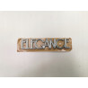 Emblemat, napis ELEGANCE Opel Corsa C Meriva A OE 9196225