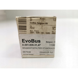 Filtr paliwa MAHLE Mercedes-Benz AXOR 2, CITARO G OE KX 76D A0018353147