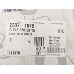 Wiązka przewodów anteny GPS, oryginalna Mercedes W212 OE A2128205315