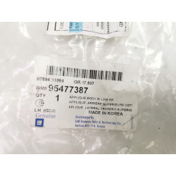 ZAŚLEPKA BŁOTNIKA LEWY TYŁ CHEVROLET CRUZE HB OE 95477387