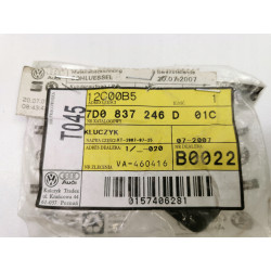 Górna część kluczyka Volkswagen Transporter OE 7D0837246D01C 7D0837246D