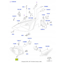 Śruba kierunkowskaz przedni FORD Focus 1998-2005 (CAK) OE 1077106