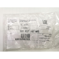 Zamek bębenkowy z obudową lewy przód Volkswagen Passat CC OE 107837167ME