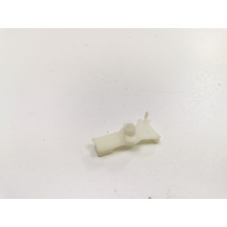 Zacisk zamka lewych przednich drzwi, biały, Opel Omega A, Corsa B 90274437