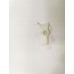 Zacisk zamka lewych przednich drzwi, biały, Opel Omega A, Corsa B 90274437