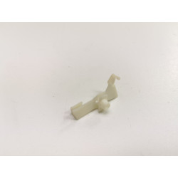 Zacisk zamka lewych przednich drzwi, biały, Opel Omega A, Corsa B 90274437