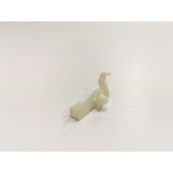 Zacisk zamka lewych przednich drzwi, biały, Opel Omega A, Corsa B 90274437