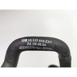 Wąż, powrót nagrzewnicy, wylot Opel AGILA-A OE 4707791 13117510