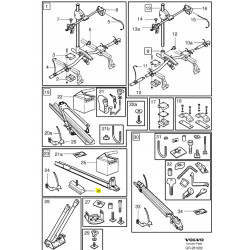 Adapter Uchwyt na rower Volvo S80 OE 8637474