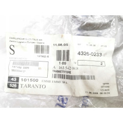 USZCZELKA, UKŁAD WYDECHOWY MERCEDES-BENZ 1635420618 A1635420618