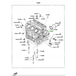 Uszczelka Mazda OE 323F 626 MX-3 MX-6 OE KL50-10-522