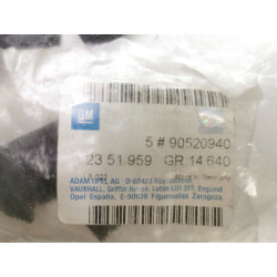 Spinka, zacisk podsufitki OPEL Astra Zafira Vectra Meriva 2351959 90520940