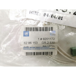 ZESTAW, WIĄZKA PRZEWODY OPEL OE 6286153 9201172