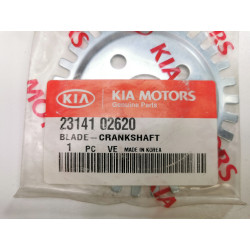 ŁOPATKI WAŁU KORBOWEGO KIA HYUNDAI ATOZ I10 GETZ OE 23141 02620