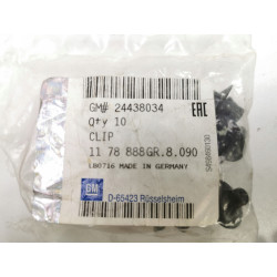 ZACISK MOCOWANIA KABLA MASKI OTWÓR OPEL OPEL VECTRA C 24438034