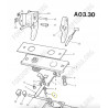Śruba, M4 x 25MM, wspomaganie Ford Transit/Tourneo Custom TTF 2012- 4510179