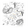 ORYGINALNA ŚRUBA WIDEŁEK ZM BIEGÓW MAZDA 323 626 OE F401-17-313