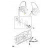Zderzak, dolny panel wewnętrzny drzwi przednich OPEL FRONTERA B OE 14030512