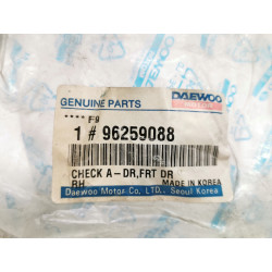 OGRANICZNIK DRZWI PRZÓD PRAWY DAEWOO LANOS 1997-2002 OE 96259088