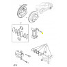 Śruba, układ hamulcowy Opel Frontera B OE 543116 91149616