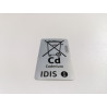 NAKLEJKA INFORMACYJNA CD CADMIUM IDIS VW OE ASO 1EA010001