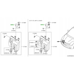 Szyjka zbiornika spryskiwaczy NISSAN NOTE OE 28918 9U00A