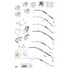 Uchwyt poduszki powietrznej Opel GM Astra H, Zafira B OE 5199367 13255552
