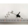 Uchwyt linki hamulcowej Volkswagen Lupo Polo Skoda Fabia OE 6Q0609652