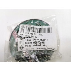 Emblemat SKODA tył Skoda Fabia I Combi OE 6Y9853621 6Y9853621MEL