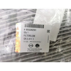 Filtr, wentylacja przestrzeni pasażerskiej Opel MERIVA A OE 95528291