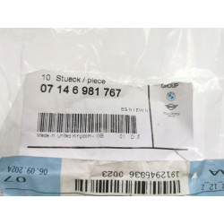 Nakrętka clip osłona blaszka BMW MINI OE 07146981767 7146981767