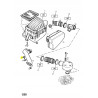Śruba, złącze do panelu przedniego OPEL CORSA-B TIGRA-A OE 834784 90469832