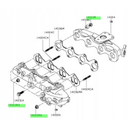 NAKRĘKA NISSAN NAVARA X-TRAIL SUNNY OE 1443200Q0B