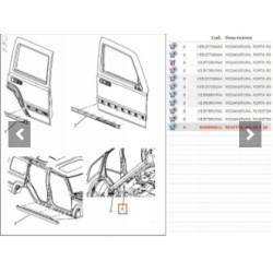 NIT M6.25x28 ZŁĄCZKA DO RÓŻNYCH AKCESORIÓW FIAT FREEMONT CHEROKEE K06500911
