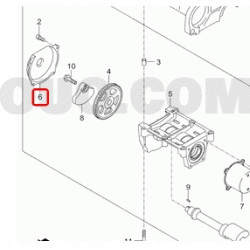OSŁONA-NOŚNIK WAŁKA WYWAŻAJĄCEGO FR KIA HYUNDAI I10 OE 23351 2A000