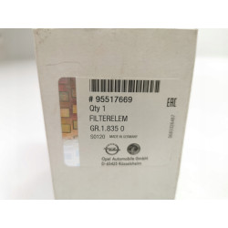 FILTR OLEJU OPEL ASTRA COMBO CORSA OE 95517669