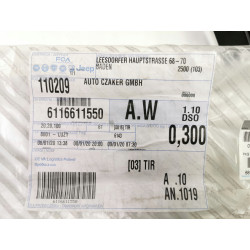 Kratka wentylacyjna, zderzak Fiat Stilo 2001- OE 71729094