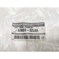 WYGŁUSZENIE BŁOTNIKA PRAWE PRZÓD NISSAN PULSAR OE 63820-3ZL0A
