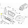 Zaślepka zderzaka haka przód FIAT DUCATO 2014- OE 735589821
