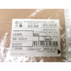 USZCZELKA SEPARATORA ODDZIELACZA OLEJU 3.0 3.2 OE AUDI 06E103517